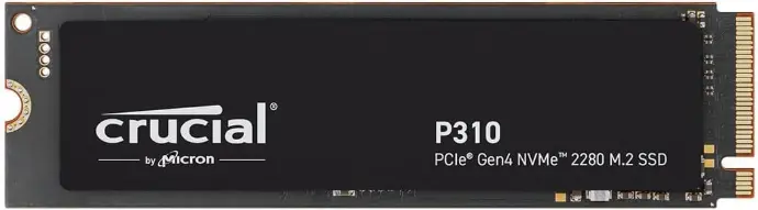 Crucial P310 1TB 2280 PCIe Gen4 NVMe M.2 SSD 7,100 MB/s