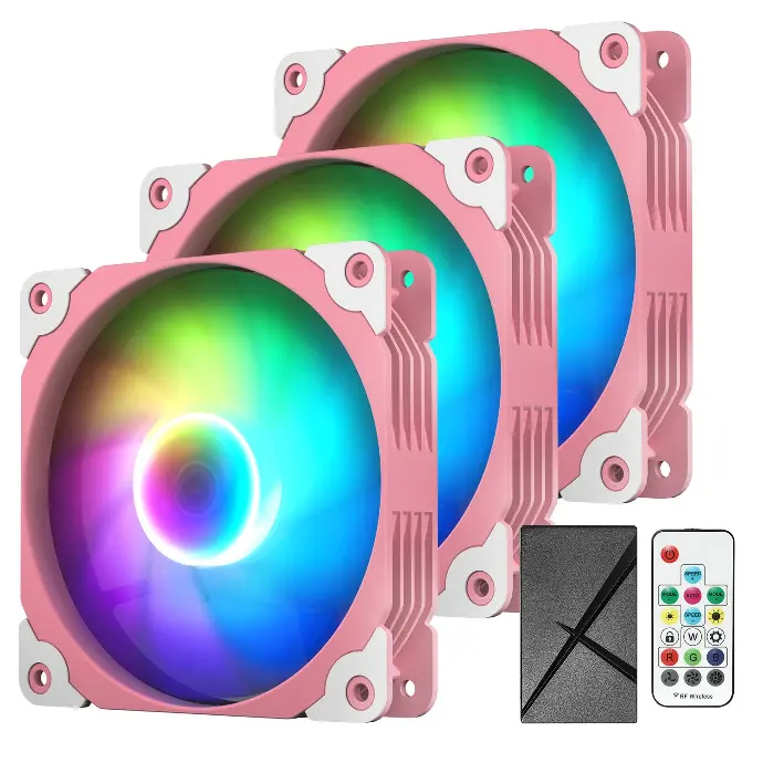 Vetroo 3 Pack 120mm ARGB & PWM Case Fans