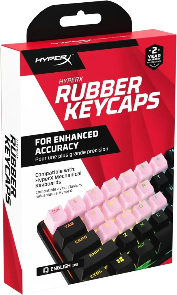 HyperX Rubber Keycaps ROSA