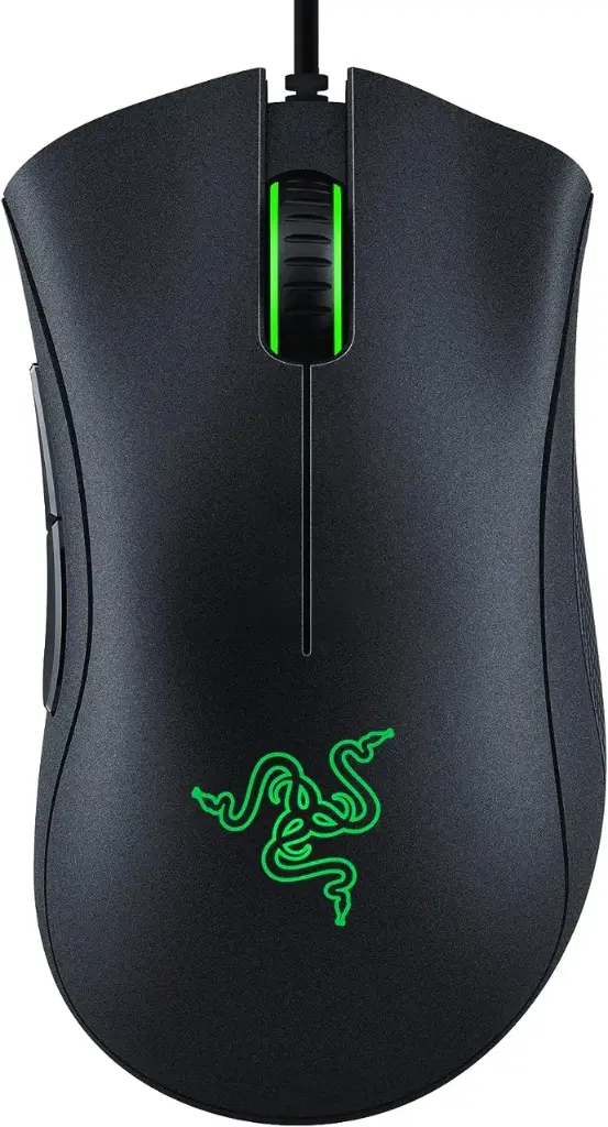 Razer DeathAdder Essential Gaming Mouse 6400 DPI Sensor Optico - 5 Botones Programables - switches Mecanicos  - Rubber Side Grips 