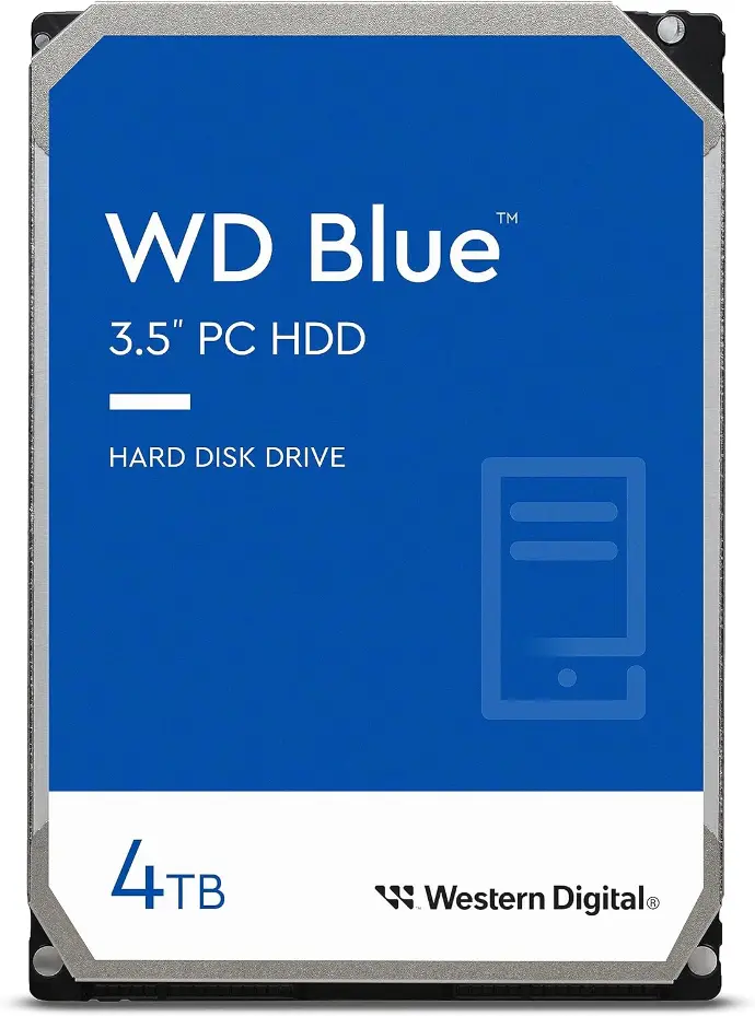 Western Digital 4 TB - 5400 RPM, SATA 6 Gb/s, caché de 256 MB, 3.5"