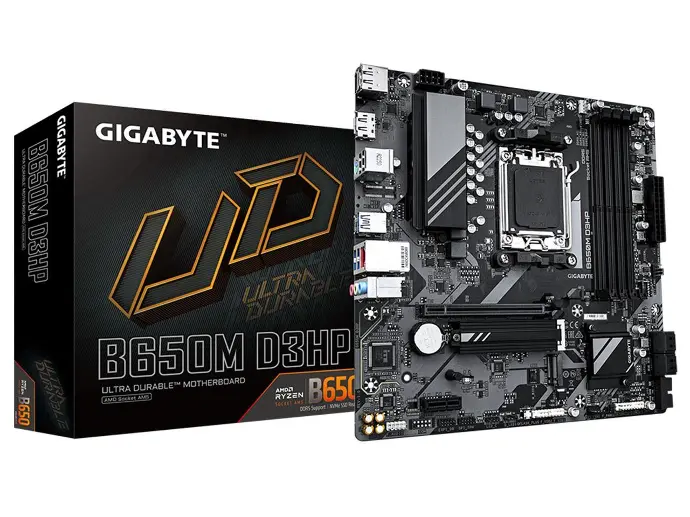 GIGABYTE B650M D3HP AMD AM5 DDR5 B650 M-ATX