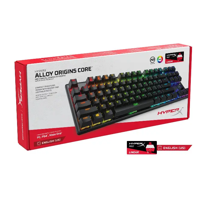 HyperX Alloy Origins Teclado Mecanico  (Red Switch)