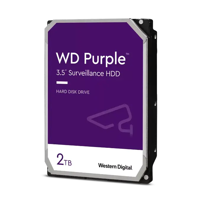 Western Digital 2 TB - 5400 RPM, SATA 6 Gb/s, caché de 64MB, 3.5"