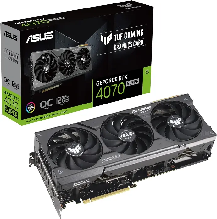 ASUS TUF Gaming GeForce RTX 4070 Super OC Edition 12GB