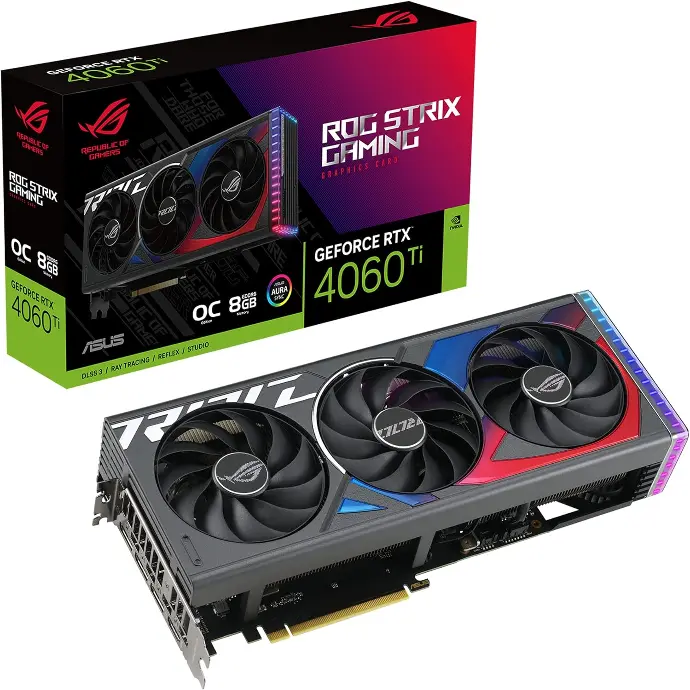 ASUS ROG Strix 8GB RTX™ 4060 Ti OC Edition