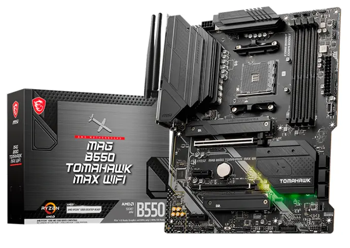 MAG B550 TOMAHAWK MAX WIFI AMD AM4 DDR4