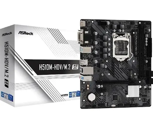 Asrock H510M-HDV/M.2 SE Intel 1200 Micro ATX DDR4 Motherboard