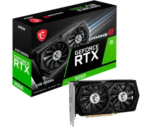 MSI Gaming X RTX 3050 Gaming X 6G