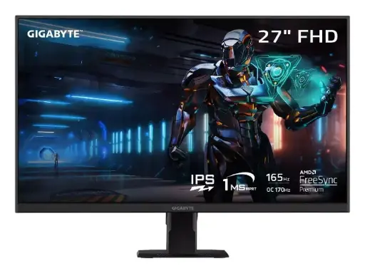 GIGABYTE - GS27F - 27" IPS Gaming Monitor - FHD 1920x1080 - 165Hz/OC 170Hz - 1ms